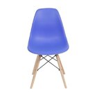 Kit 4 Cadeiras Eames Dkr Base Madeira