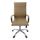 Kit 4 Cadeiras Eames Esteirinha Presidente Escritório Alta Be