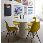 Kit 4 Cadeiras Eames Polipropileno Base Madeira Eiffel Espres