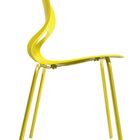 Kit 4 Cadeiras Eclipse Amarela