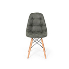 Kit 4 Cadeiras Eiffel Botonê Special Estofada Base Madeira Ve