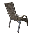 Kit 4 Cadeiras Em Junco Naja Varanda/area Encosto Quadrado Pr