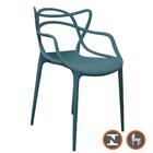 Kit 4 Cadeiras Empilhável Inmetro Aviv Master Allegra Fratini