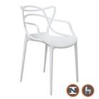 Kit 4 Cadeiras Empilhável Inmetro Aviv Master Allegra Fratini