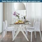 Kit 4 Cadeiras Empilhável Inmetro Gruvyer Fratini Polipropile