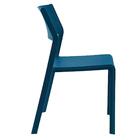 Kit 4 Cadeiras Empilhável Inmetro Mykonos Fratini Em Poliprop