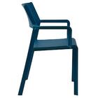 Kit 4 Cadeiras Empilhável Inmetro Santorini Fratini Em Polipr