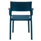 Kit 4 Cadeiras Empilhável Inmetro Santorini Fratini Em Polipr