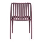 Kit 4 Cadeiras Empilhável Inmetro Sem Braço Cancun Gávea Frat