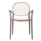 Kit 4 Cadeiras Empilhável Portofino Fratini Polipropileno Cor