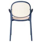 Kit 4 Cadeiras Empilhável Portofino Fratini Polipropileno Cor