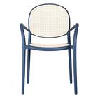 Kit 4 Cadeiras Empilhável Portofino Fratini Polipropileno Cor