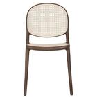 Kit 4 Cadeiras Empilhável Positano Fratini Polipropileno Cor