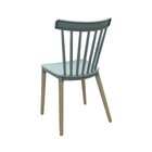 Kit 4 Cadeiras Encosto Vazado Janaina   Verde Menta