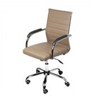 Kit 4 Cadeiras Escritório Diretor Com Rodízio Esteirinha Flor