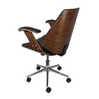 Kit 4 Cadeiras Escritório Diretor Corino E Madeira Bergen 333