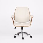 Kit 4 Cadeiras Escritório Diretor Corino E Madeira Bergen 333