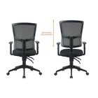 Kit 4 Cadeiras Escritório Diretor Ergonômica Nr17 Tela Mesh L