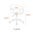 Kit 4 Cadeiras Escritório Diretor Giratória Regulável Preto