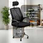 Kit 4 Cadeiras Escritório Diretor Tela Mesh Encosto