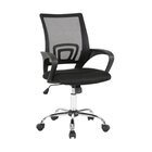 Kit 4 Cadeiras Escritório Diretor Tela Mesh Manchester Preto