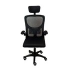 Kit 4 Cadeiras Escritório Presidente Tela Mesh Bogotá Preto