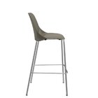 Kit 4 Cadeiras Escritório Quick Fixa Alta 4 Pés Plaxmetal Bas