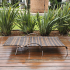 Kit 4 Cadeiras/espreguiçadeiras Julia P/ Piscina Argila