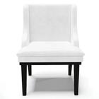 Kit 4 Cadeiras Estofadas Base Fixa De Madeira Preto Lia Sinté