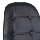 Kit 4 Cadeiras Estofadas Charles Eames Eiffel Botonê Preto Co