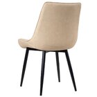 Kit 4 Cadeiras Estofadas Design Industrial Chicago