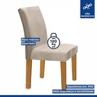 Kit 4 Cadeiras Estofadas Espanha Espresso Móveis Cinamomo/off