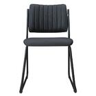 Kit 4 Cadeiras Estofadas Lunis Linho 753 F02 Preto - Mpozenato