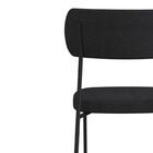 Kit 4 Cadeiras Estofadas Milli Corano/linho A14 Caramelo/graf