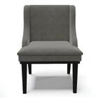 Kit 4 Cadeiras Estofadas Para Sala De Jantar Base Fixa De Mad