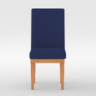 Kit 4 Cadeiras Estofadas Reforcadas Para Mesa De Jantar Azul