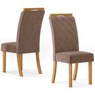 Kit 4 Cadeiras Estofadas Si25 Veludo Henn