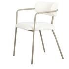 Kit 4 Cadeiras Girona Com Braços Fratini Encosto Assento Teci