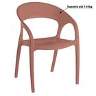 Kit 4 Cadeiras Glass Plus Em Polipropileno Kappesberg - Terra