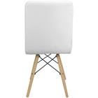 Kit 4 Cadeiras Gomos Eiffel Eames Fitz Dublin Estofada Base M