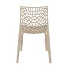 Kit 4 Cadeiras Gruvyer Acabamento Fosco - Nude