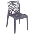 Kit 4 Cadeiras Gruvyer - Cinza Névoa