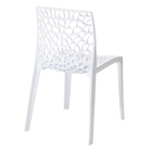 Kit 4 Cadeiras Gruvyer Empilhavel Branco Sala Cozinha Jantar