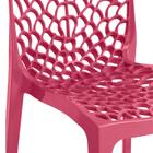 Kit 4 Cadeiras Gruvyer - Rosa Rubi