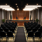 Kit 4 Cadeiras Hoteleiras Auditório Empilhável Sintético Z33