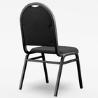 Kit 4 Cadeiras Hoteleiras Auditório Empilhável Sintético Z33