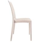 Kit 4 Cadeiras Ibiza Fratini Empilhavel Inmetro Proteção Uv E