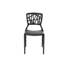 Kit 4 Cadeiras Ipiranga Empilhavel Preto