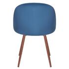 Kit 4 Cadeiras Jantar Estofada Maite Sedona Veludo