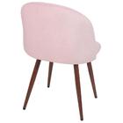 Kit 4 Cadeiras Jantar Estofada Maite Sedona Veludo